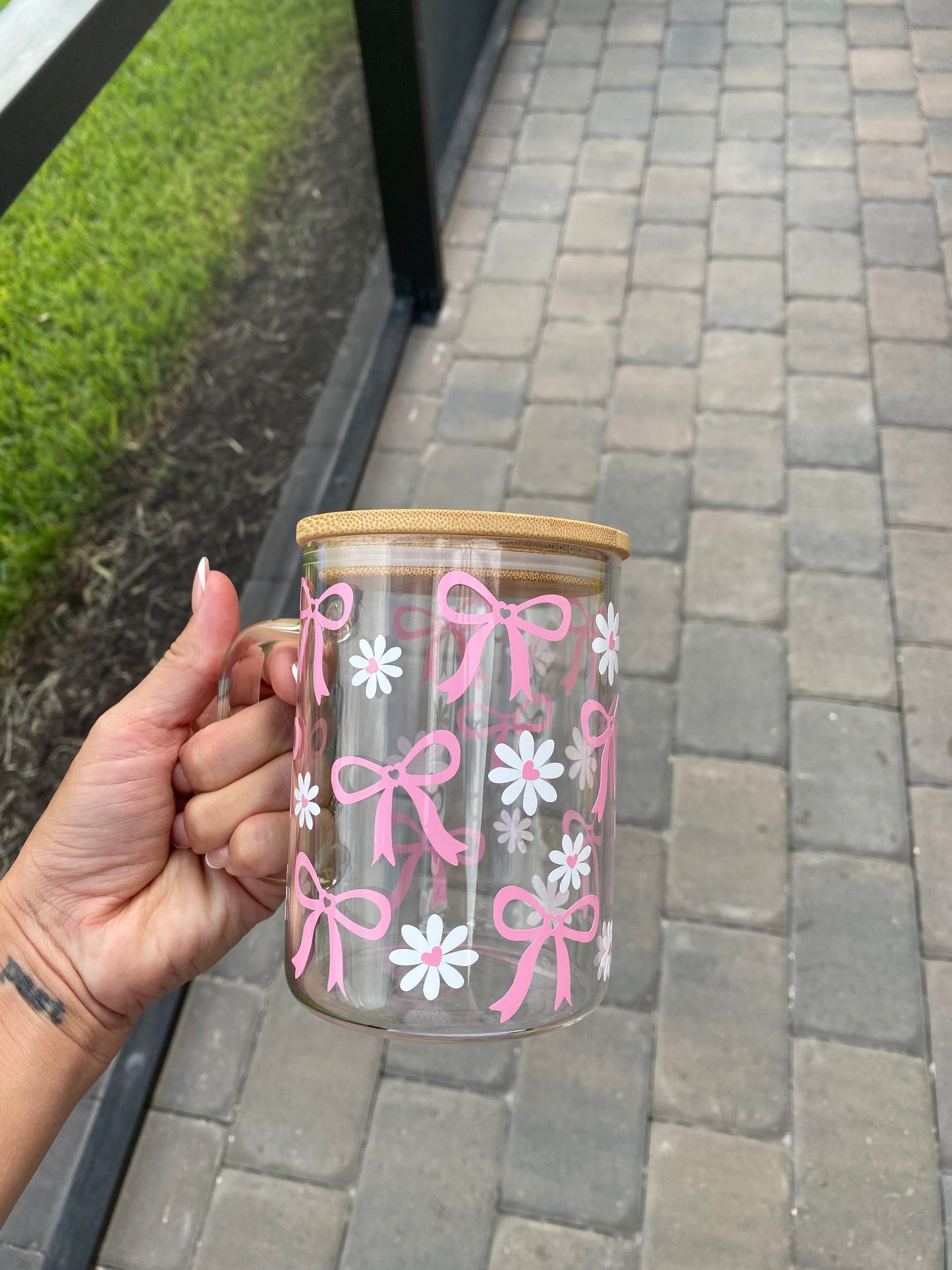 Coquette Bows and Flowers Mug