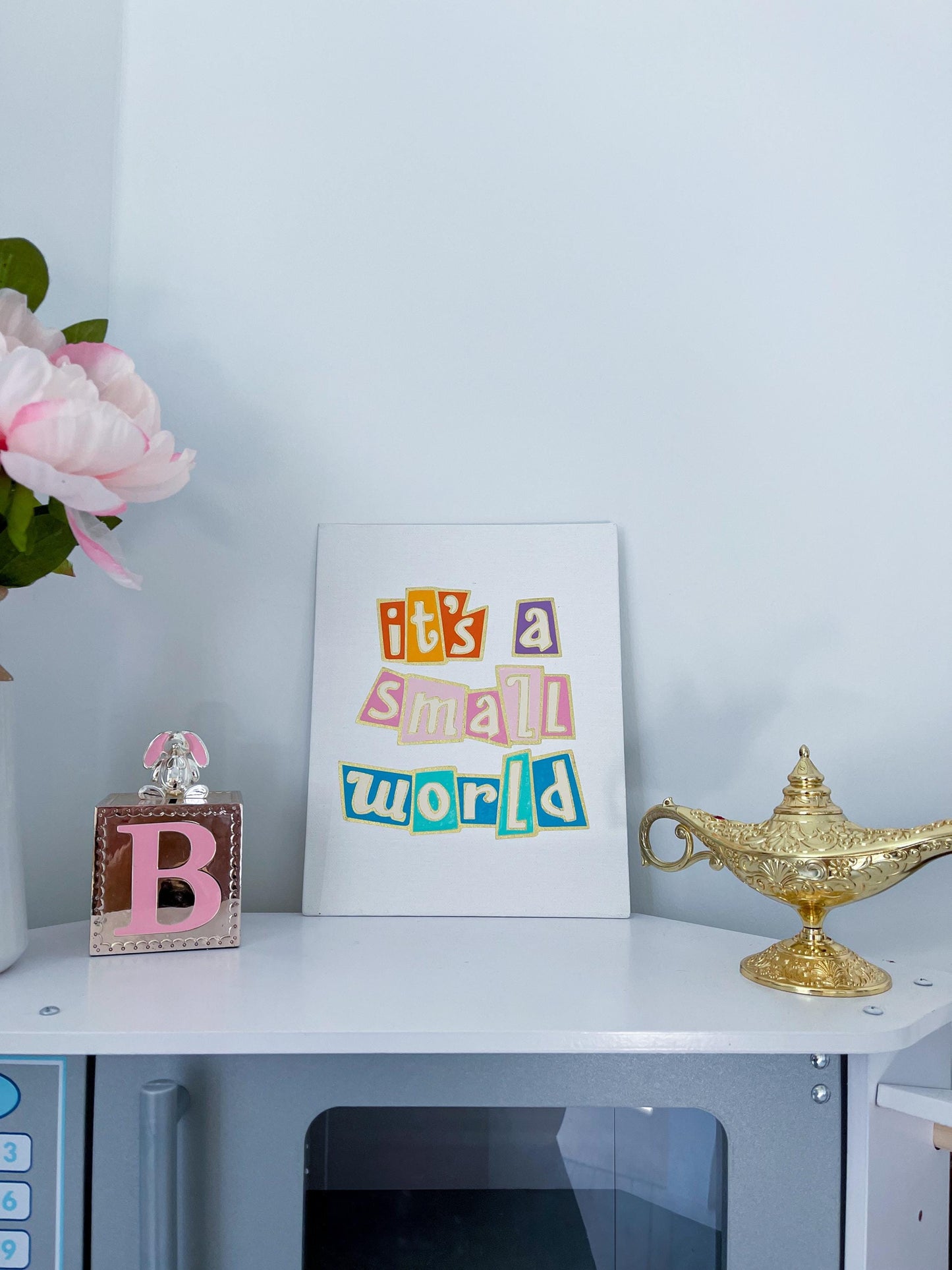 Its a Small World Canvas Art