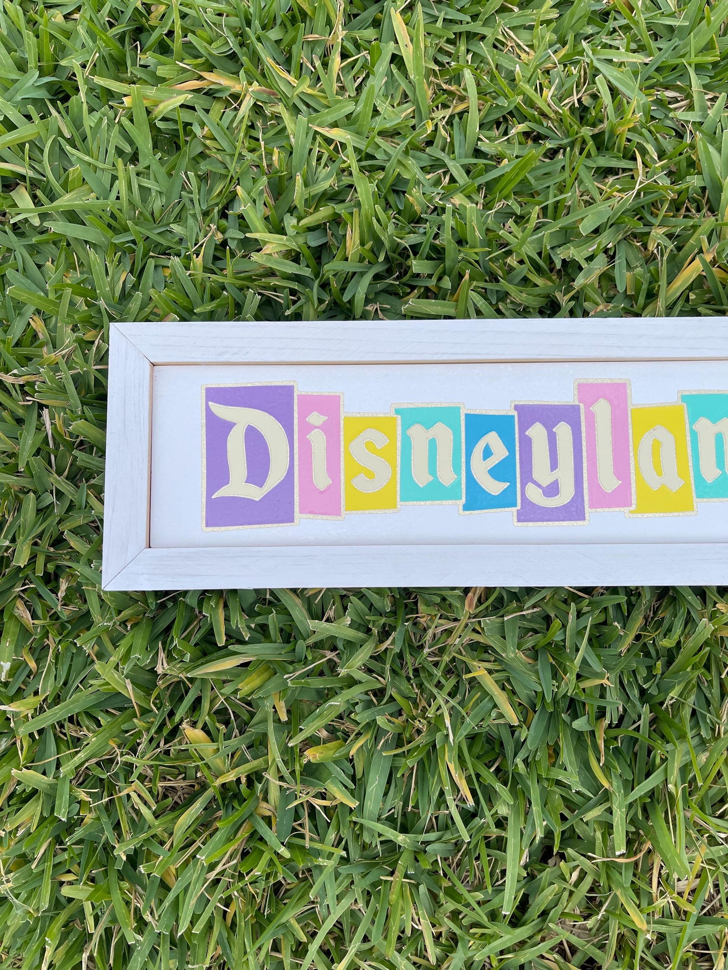 Disneyland Wood Sign