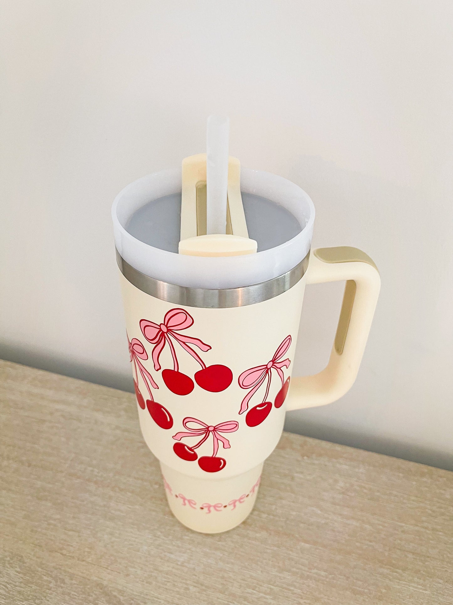 Cherries & Bows Tumbler