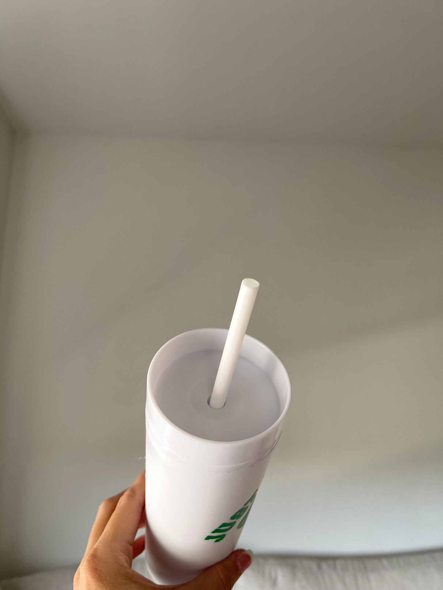 Pickleball Plastic Reusable Tumbler