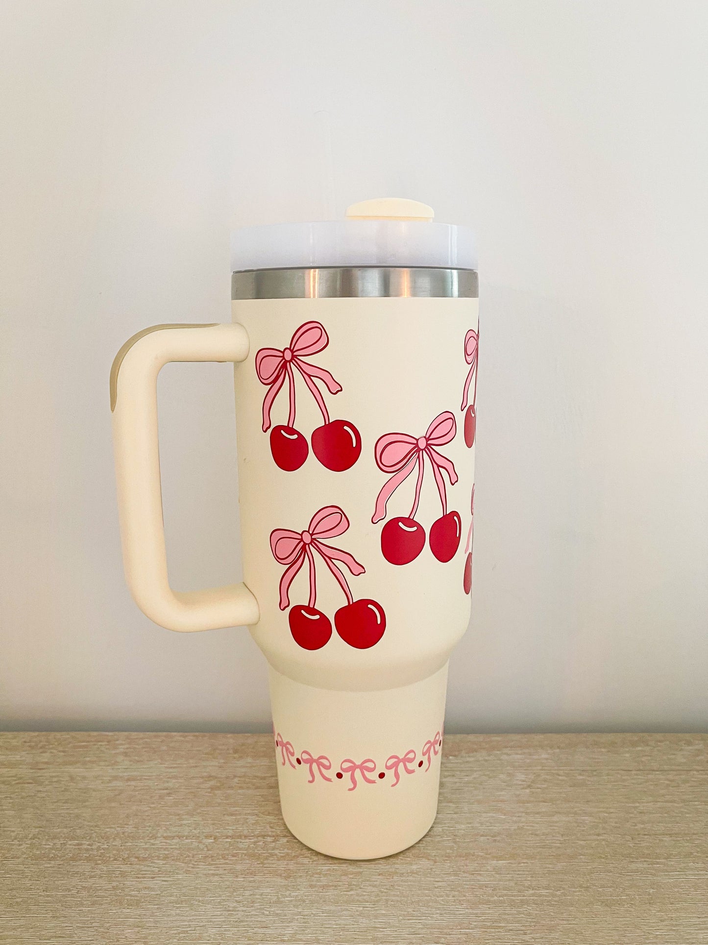 Cherries & Bows Tumbler