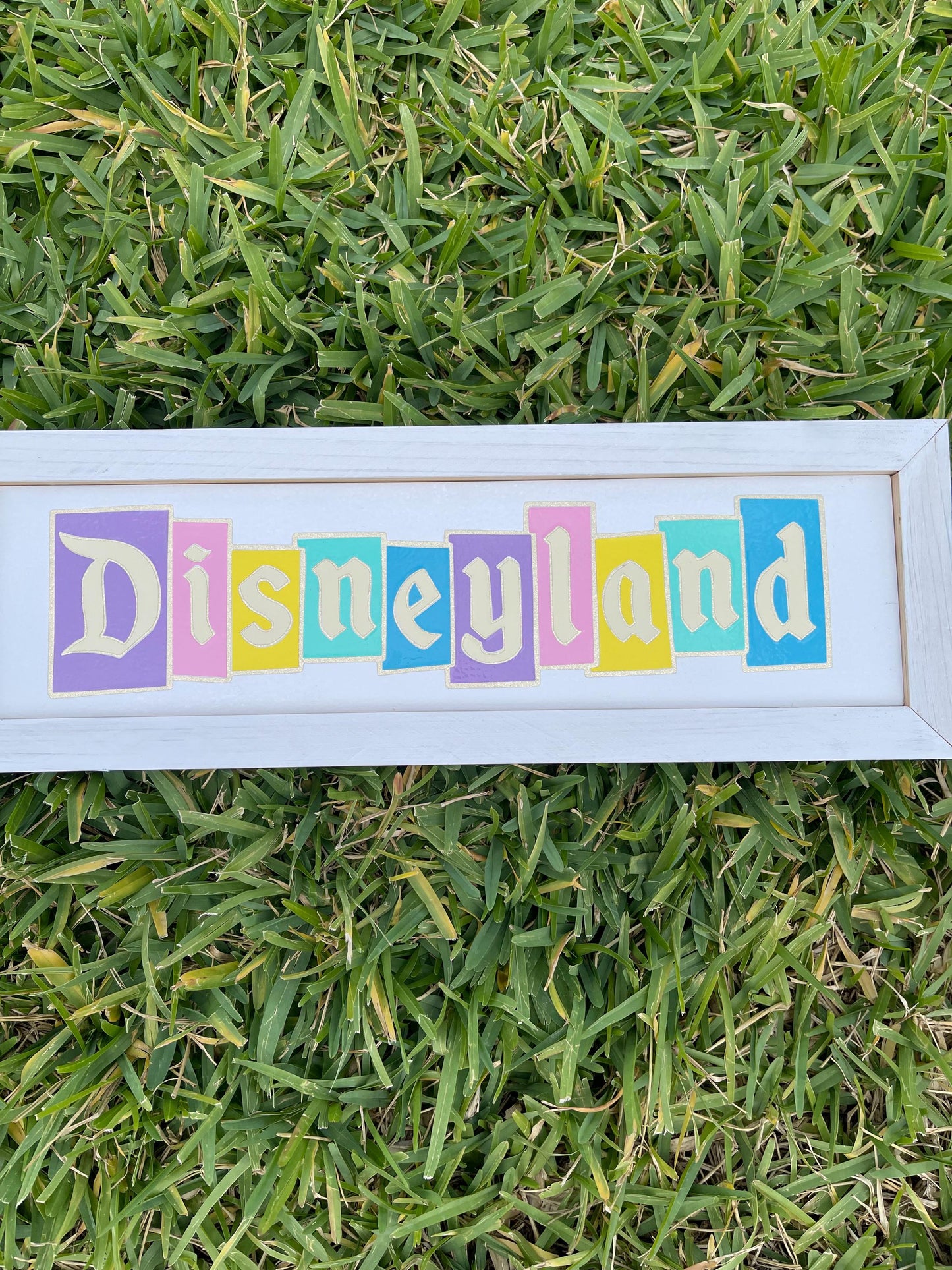 Disneyland Wood Sign