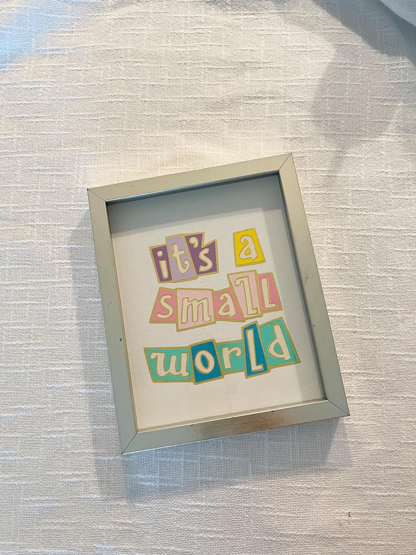 Its a Small World Canvas Art