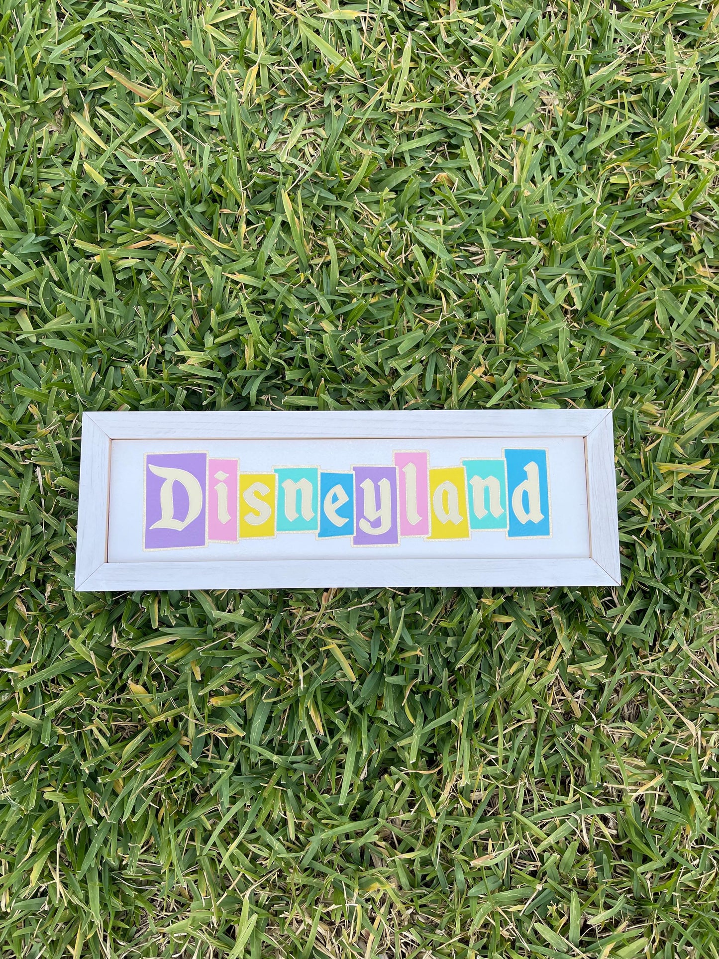 Disneyland Wood Sign
