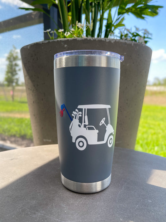 Golf Cart Tumbler