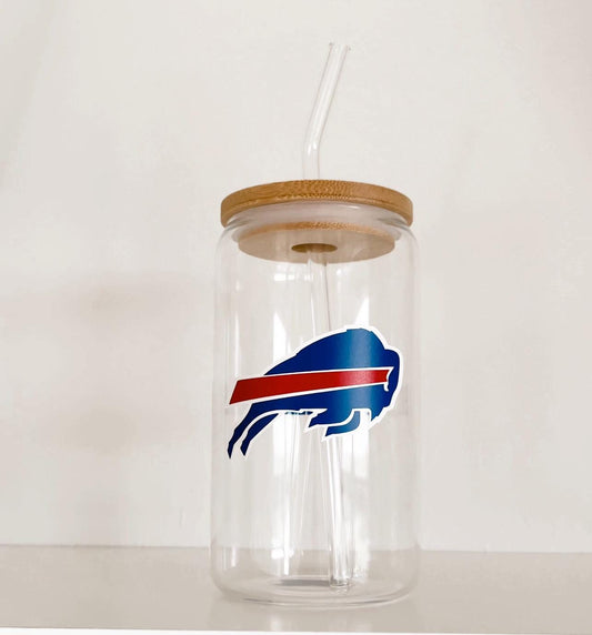 The Buffalo Bills Football Beer Glass