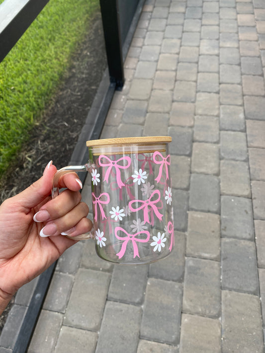 Coquette Bows and Flowers Mug