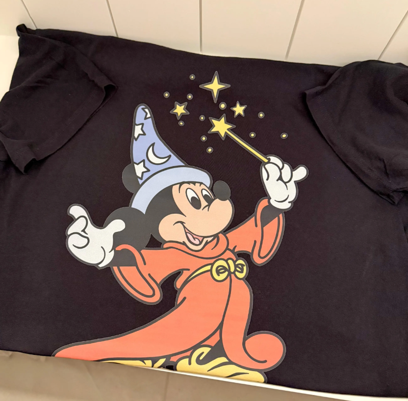 Mickey Sorcerer Oversized Graphic T-shirt