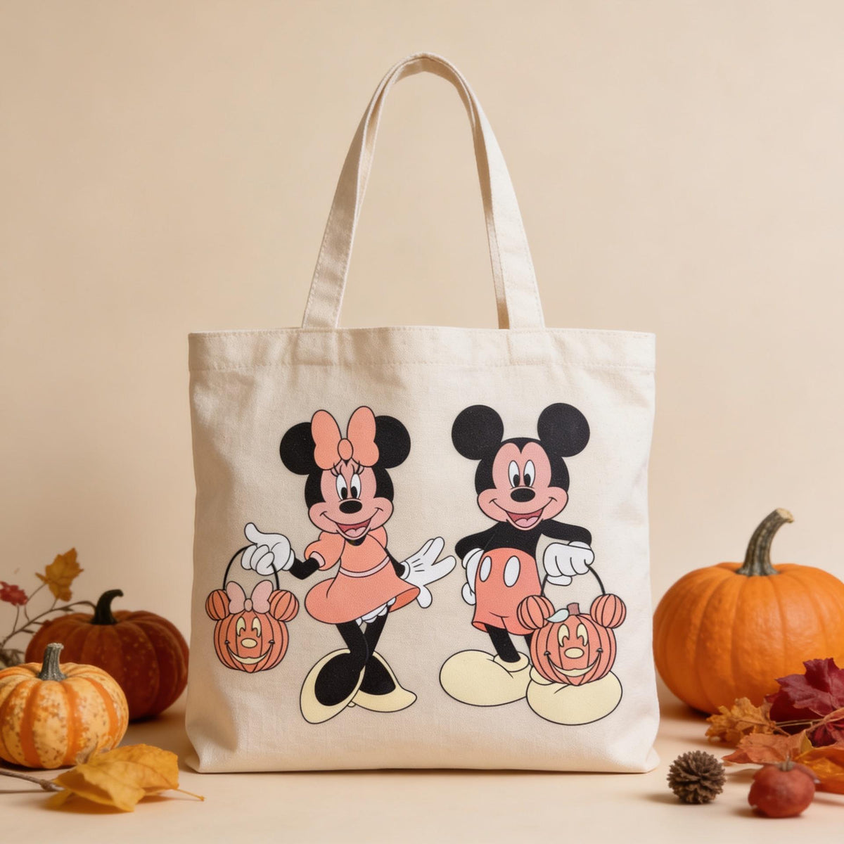 DTF Transfer: Mickey and Minnie Mouse Trick or Treat Disney Halloween Graphic