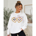 Mickey &amp; Minnie Locket Sweatshirt – Ready to Ship 💕